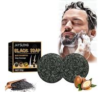 Shampoo Bar Grey Shine Soap Hair Soap Against Grey Hair Revitalisable Natural Hair Darkening Shampoo Bar Solid Shampoo Bar for Hair Anti Grey Hair for Men and Women (2 Pieces)