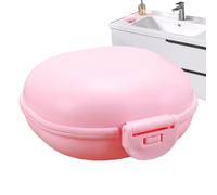 Shampoo Bar Holder - Travel Soap Container, Shampoo Bar Holder | Leak-proof Shampoo Bar Holder, Travel Case, Shampoo Bar Container, Bathbar Bowl for Bathroom, Camping, 3.43 x 3.43 x 1.57 inches