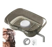 Shampoo Basin - Portable Hair Washing Basin | Foldable Hair Wash Basin | Elderly Shampoo Station at Home | Wash Hair in Bed for Children The Elderly Pregnant Women Bedridden Patients