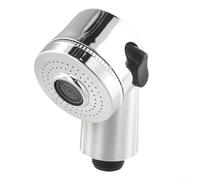 Shampoo Bed Chair Shower Head with Side Switch, 2-Function Spray for Hair Salon, Engineering Plastic and Stainless Steel Construction, Easy to Install G1/2 Interface Accessory(2pcs)