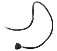Shampoo Bed Pressurised Shower Hose with Flexible Black Plastic and Steel