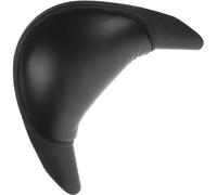 Shampoo Bowl Neck Rest Black Gel PU ABS 8.65x6.68x2.36in | Hair washing cushion with anti-slip support, reusable neck pad for salon sinks, adds comfort with abrasion resistance