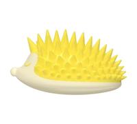 Shampoo Brush, Hedgehog Scalp Exfoliator to Dandruff Removal, Wet & Dry Hairbrush Head Scrubber Stress Relief, Hair Growth Stimulation, and Gentle Scalp Massage with Soft Silicone Bristles