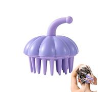 Shampoo Brush, Massager Comb for Scalp, Portable Wet Hair Scrubber with Flexible Bristles, Home Accessories for Dormitories, Hotel, Father, Husband, Mother, Girlfriend, Women, and Men, 2.8x2.72 Inches