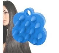 Shampoo Brush | Silicone Manual Massager - Hair Brush In Shower,For Women,Head Massage,Shampoo,Shower Use,Washing,Cleaning,Relaxation,Health Care,Bath And Salt