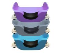 Shampoo Buddy Portable Hair Wash Basin for Children, Toddlers, Kids, Teens | Portable Shampoo Bowl for use on Bathtub or Sink | Tear-Free Rinser (Grey)