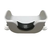 Shampoo Buddy Portable Hair Wash Basin for Children, Toddlers, Kids, Teens | Portable Shampoo Bowl for use on Bathtub or Sink (Light Grey)