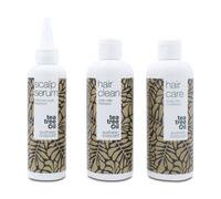 Australian Bodycare Scalp Treatment Set of 3 | Tea Tree Oil Scalp treatments for Dry Itchy Flaky Scalp & Hair, Dandruff and Spots | Inside: Scalp