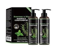 Shampoo & Conditioner Set - For Assessment | Anti-frizz & Cleansing Care With Resistant Shield For Women, Men & Men Home Use Sebum Control Gloss Repair Tools