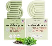 Shampoo & Conditioner Set with Tea Tree and Peppermint Oil, Suitable for Hair Dyeing, No Residue, Vegan, Eco-Friendly, Made in the USA, For All Hair Types Without