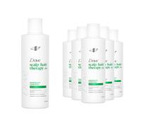 Dove Scalp + Hair Therapy Dandruff Control Shampoo 250ml, 6 Pack - Flake Free Formula with Salicylic Acid and Piroctone Olamine, Clinically Proven Scalp Care for Smoothness and Healthy Hair