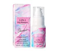 Shampoo for Human Hair Wigs, 80 ml Scented Care Shampoo, Deep Cleansing Hair and Wig Care, Anti-Static and Frizz Control, Cleans Wigs and Hairpieces Anulely