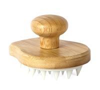 Shampoo Scrubber Scalp - Hair Shampoo Brush Scalp Massager | Wooden Hair Scrubber, Human Engineering Dimension, Gentle Slp Cleaning Brush, Stress Relief Massage Tool for All ir Types, Shpoo Mass