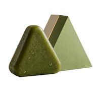 Shampoo Soap Bar for Hair - Strengthening Moisturizing Cleanser, Full Size Block with Travel Case, Organic Plant Extract, Smooth Shine Frizz Control Formula, for Dry Oily Scalp