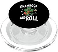 Shamrock And Roll Music Lover St. Patrick's Day Irish puns PopSockets PopGrip for MagSafe