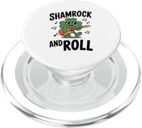 Shamrock And Roll Music Lover St. Patrick's Day Irish puns PopSockets PopGrip for MagSafe