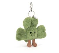 Jellycat Amuseables Siofra Shamrock Bag Charm - Jellycat Spring Collection 2026 Exclusive