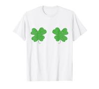 Shamrock Boobs T-Shirt Irish Boobies St Patricks Day Shirt T-Shirt