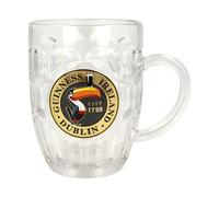 Shamrock Gift Company Guinness Toucan Gilroy Collection Glass Hobnail Tankard