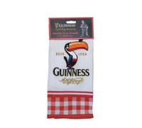 Shamrock Gift Company Guinness - Waffle Tea Towel - Red with Toucan