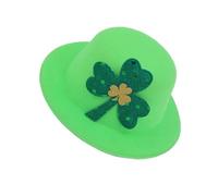 Shamrock Hat Decoration Hairpin Stylish Hat Shape Hair Clip Children Hairclip For Various Ages And Festives Occasion