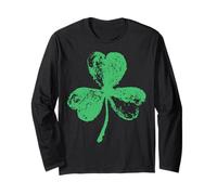 Shamrock Ireland Irish Happy St. Patrick's Day Men & Women Long Sleeve T-Shirt