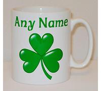 Shamrock Irish Personalised Any Name Ceramic Mug Novelty Gift