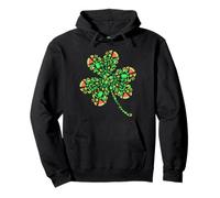 Shamrock of Colorful Green Things - Cute St Patrick’s Day Pullover Hoodie