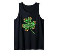 Shamrock of Colorful Green Things - Cute St Patrick’s Day Tank Top