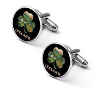 Shamrock of Irish Fashion Men's Cufflinks 2.0cm