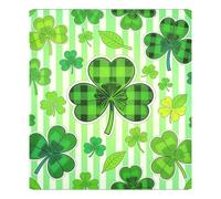 Shamrock Plaid Style Magnetic Dishwasher Cover