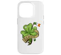 Shamrock Slainte St.Patrick's Case for iPhone 14 Pro