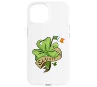 Shamrock Slainte St.Patrick's Case for iPhone 15