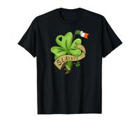 Shamrock Slainte St.Patrick's Value Graphic T-Shirt