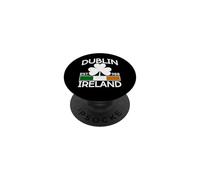 Shamrock St. Patricks Day Dublin Ireland Flag Est 988 Irish PopSockets Adhesive PopGrip