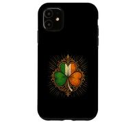 Shamrock with Irish Flag Colors Celtic Pride Art Case for iPhone 11