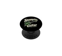 Shamrockin Guitar Irish Rock Shamrock Music Lover PopSockets Adhesive PopGrip
