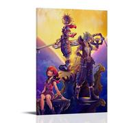 SHAMWZ Kingdom Hearts Trio Digital Wall Art Picture Print Modern Family Room Decor 20 x 30 Inches (50 x 75 cm)