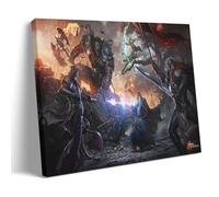 SHAMWZ Rise of The Overlord An Epic Conflict Wall Art Picture Print Modern Family Room Decor 24 x 36 Inch (60 x 90 cm)
