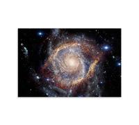 SHAMWZ The Helix Nebula Is A Large Planet in The Constellation Aquarius. Poster Decorative Painting Canvas Wall Art Living Room Poster Bedroom Painting 20x30inch (50x75cm)