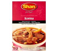 Shan Korma Meat in Yoghurt Sauce Recipe & Seasoning Mix 50g-Food