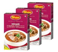 Shan Nihari Masala Mix for Slow Cooked Meat Stew, 60g, Pack of 3