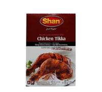Shan-s Chicken Tikka Receipe & Seasoning Mix Super BBQ Spice Blend Tantalizing Blend of Aromatic Spices and Savory Flavors Pakistani Origin 50g Pack of 1