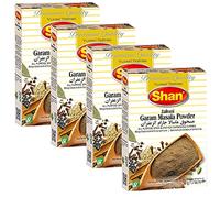 Shan Zafrani Garam Masala Powder, 4 x 50 g