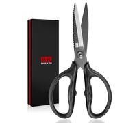 SHAN ZU Kitchen Scissors Heavy Duty, 8.4" Japanese Poultry Shears of 5Cr15MoV Stainless Steel, All Purpose Detachable Titanium Plated Scissors for