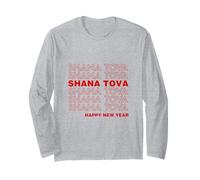 Shana Tova Rosh Hashanah Jewish New Year Meme Thank You Long Sleeve T-Shirt