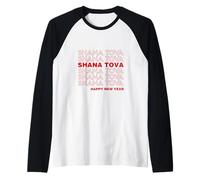 Shana Tova Rosh Hashanah Jewish New Year Meme Thank You Raglan Baseball Tee