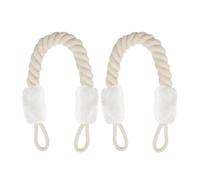 ShanBye Door Stop Rope,2 PCS Anti-Crash Door Handles Rope Pet Teeth Protection Rope Baby Safety Finger Pinch Guard Protectors Latch Clamp Protection Rope for Noise Reducing and Quiet Doors