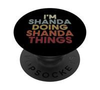 Shanda Name Shanda Personalized Name First Given PopSockets Adhesive PopGrip
