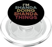 Shanda Name Shanda Personalized Name First Given PopSockets PopGrip for MagSafe